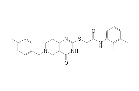 acetamide, N-(2,3-dimethylphenyl)-2-[[3,4,5,6,7,8-hexahydro-6-[(4-methylphenyl)methyl]-4-oxopyrido[4,3-d]pyrimidin-2-yl]thio]-