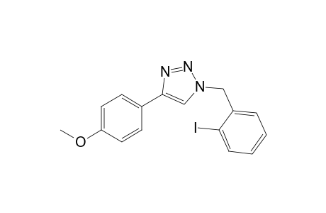 1-(2-Iodobenzyl)-4-(4-methoxyphenyl)-1H-1,2,3-triazole