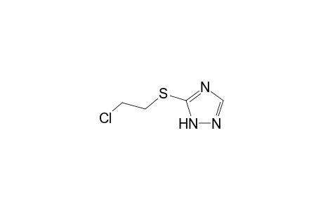 5-((2-chloroethyl)thio)-1H-1,2,4-triazole