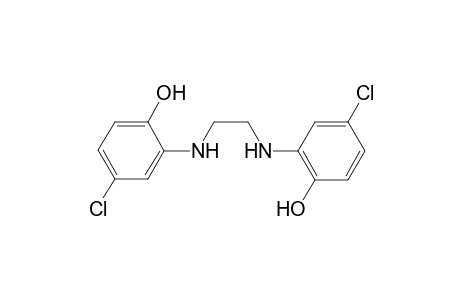 4-Chloranyl-2-[2-[(5-chloranyl-2-oxidanyl-phenyl)amino]ethylamino]phenol