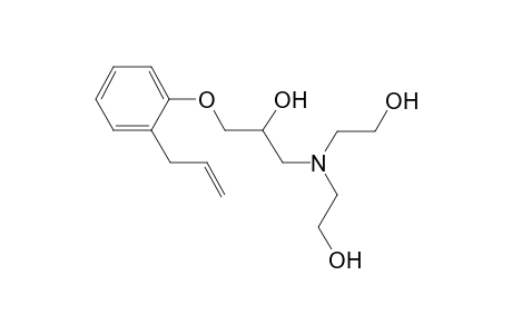 1-[bis(2-hydroxyethyl)amino]-3-(2-prop-2-enylphenoxy)-2-propanol