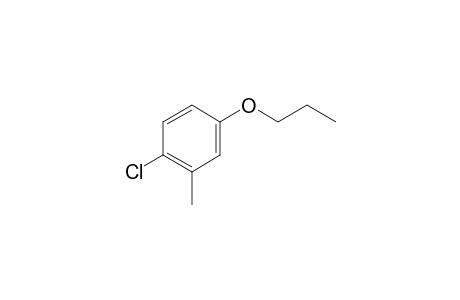 4-Chloro-3-methylphenyl propyl ether
