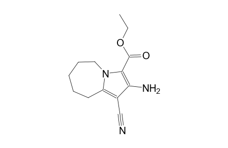 ethyl 2-amino-1-cyano-6,7,8,9-tetrahydro-5H-pyrrolo[1,2-a]azepine-3-carboxylate