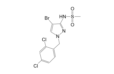 N-[4-bromo-1-(2,4-dichlorobenzyl)-1H-pyrazol-3-yl]methanesulfonamide