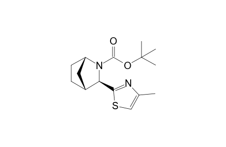 (1S,3R,4R)-tert-Butyl 3-(4-methylthiazol-2-yl)-2-azabicyclo[2.2.1]heptane-2-carboxylate