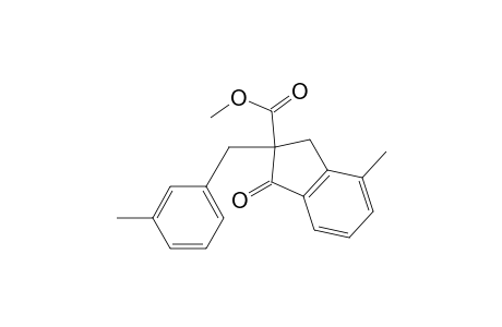 1-keto-4-methyl-2-(3-methylbenzyl)indane-2-carboxylic acid methyl ester