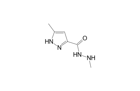 5-methylpyrazole-3-carboxylic acid, 2-methylhydrazide