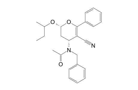 (syn-2,4)-4-(N-Acetylbenzylamino)-2-isobutoxy-6-phenyl-2,4-dihydro-2H-pyran-5-carbonitrile
