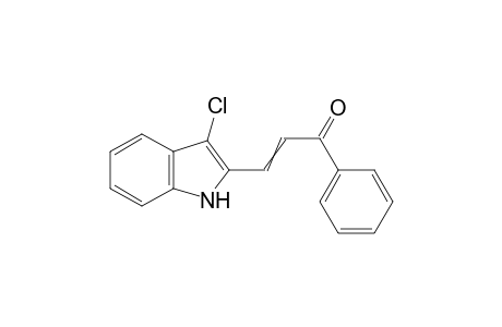 2(3-Chloro-1H-indol-2-yl)-1-phenylprop-2-en-1-one