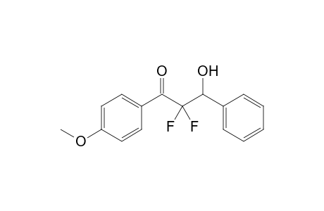 2,2-Difluoro-3-hydroxy-1-(4-methoxyphenyl)-3-phenylpropan-1-one