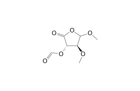 3-O-Formyl-1,2-Di-O-methyl-.alpha.-threurono-4,1-lactone