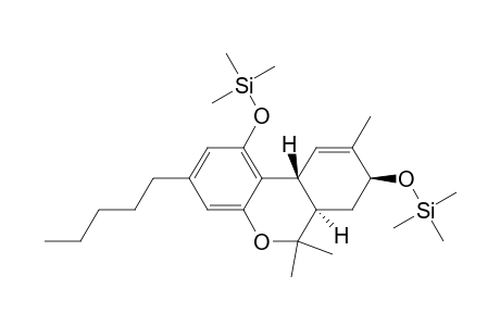Silane, [(6a,7,8,10a-tetrahydro-6,6,9-trimethyl-3-pentyl-6H-dibenzo[b,d]pyran -1,8-diyl)bis(oxy)]bis[trimethyl-, [6aR-(6a.alpha.,8.beta.,10a.beta.)]-