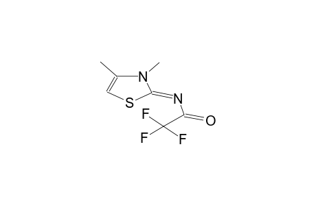 2-trifluoroacetylimino-3,4-dimethyl-2,3-dihydrothiazole