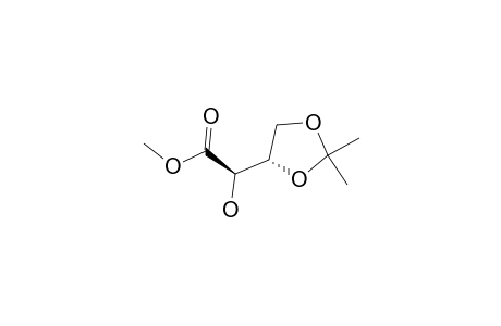 Methyl 3,4-O-isopropylidene-L-threonate