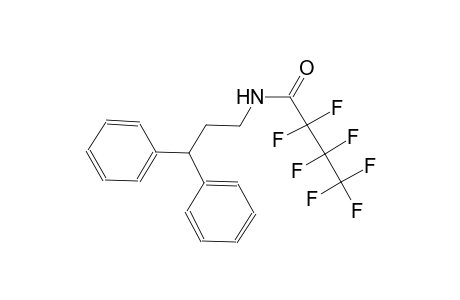 N-(3,3-diphenylpropyl)-2,2,3,3,4,4,4-heptafluorobutanamide