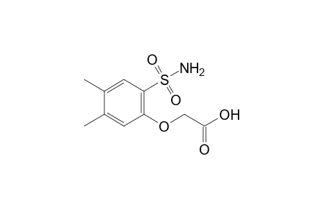 [(2-sulfamoyl-4,5-xylyl)oxy]acetic acid
