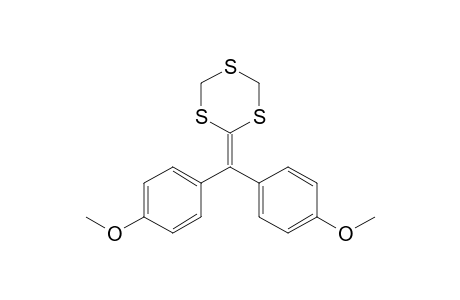 2-[Bis(4-methoxyphenyl)methylene]-1,3,5-trithiane