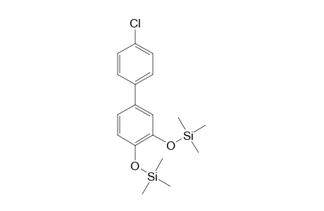 4-Chloro-3',4'-bis[(trimethylsilyl)oxy]-biphenyl