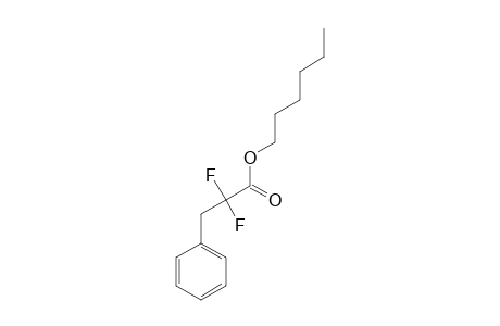 N-HEXYL-2,2-DIFLUORO-3-PHENYLPROPANOATE