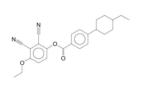 2,3-Dicyano-4-ethoxyphenyl 4-(4-ethylcyclohexyl)benzoate