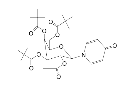 2,2-dimethylpropionic acid [2-(4-keto-1-pyridyl)-3,5-dipivaloyloxy-6-(pivaloyloxymethyl)tetrahydropyran-4-yl] ester