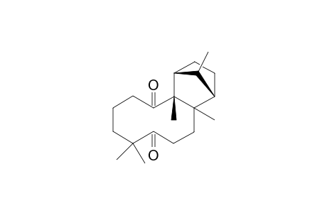 2,7,7,11,15-Pentamethyl-tetracyclo[10.2.1.092,11).0(3,8)]pentadecane-3,8-dione