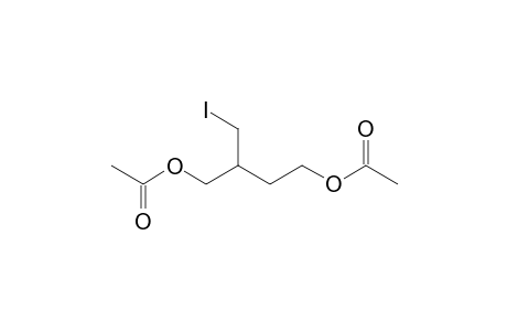 4-Acetoxy-2-(acetoxymethyl)-1-iodobutane