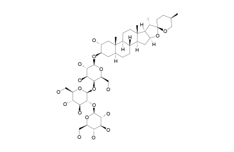 GITOGENIN-3-O-BETA-D-GLUCOPYRANOSYL-(1->2)-BETA-D-GLUCOPYRANOSYL-(1->4)-BETA-D-GALACTOPYRANOSIDE