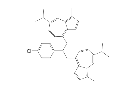 1,3-bis(7'-Isopropyl-1'-methylazulen-4'-yl)-2-(4'-chlorophenyl)propane