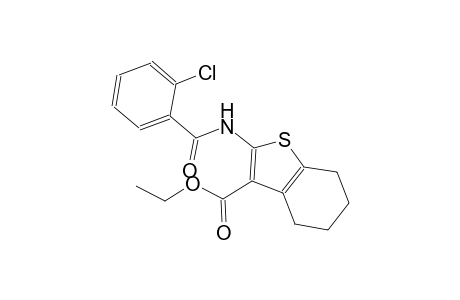 ethyl 2-[(2-chlorobenzoyl)amino]-4,5,6,7-tetrahydro-1-benzothiophene-3-carboxylate