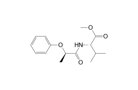 (2S)-3-methyl-2-[[(2R)-1-oxo-2-phenoxypropyl]amino]butanoic acid methyl ester