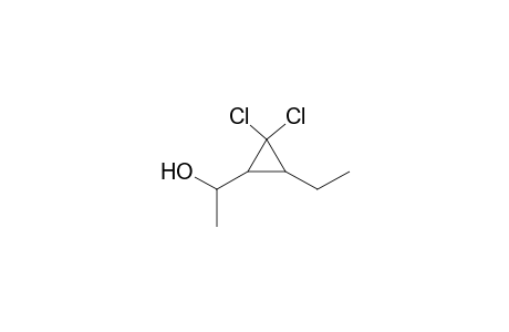 Cyclopropanemethanol, 2,2-dichloro-3-ethyl-.alpha.-methyl-