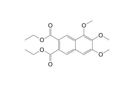 5,6,7-trimethoxynaphthalene-2,3-dicarboxylic acid diethyl ester