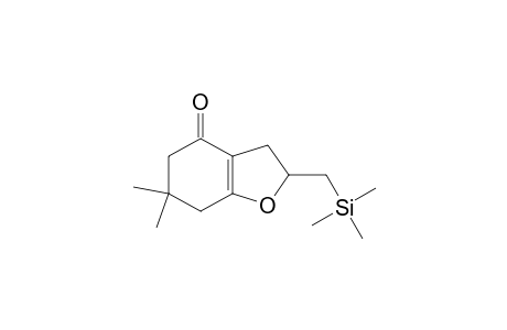 6,6-Dimethyl-2-[(trimethylsilyl)methyl]-4-oxo-2,3,4,5,6,7-hexahydrobenzofuran