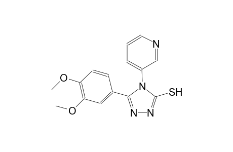 4H-1,2,4-triazole-3-thiol, 5-(3,4-dimethoxyphenyl)-4-(3-pyridinyl)-