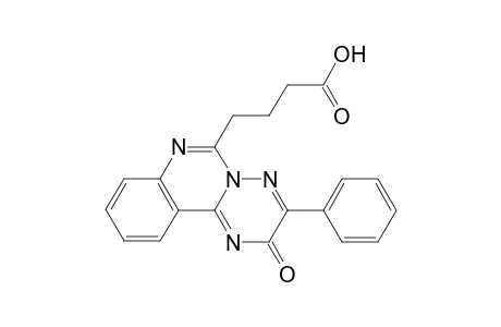 (3-Phenyl-2-oxo-2H-[1,2,4]triazino[2,3-c]quinazolin-6-yl)butanoic acid
