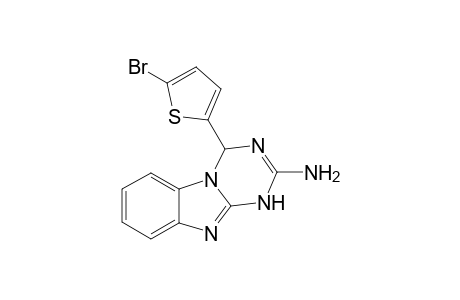 [1,3,5]Triazino[1,2-a][1,3]benzimidazol-2-amine, 4-(5-bromo-2-thienyl)-1,4-dihydro-