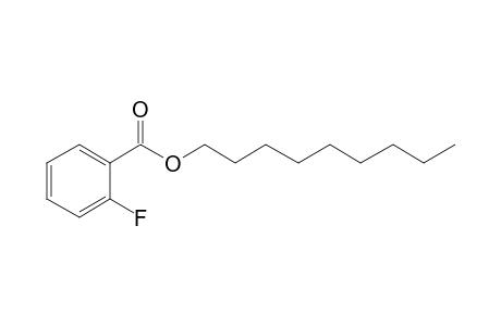 2-Fluorobenzoic acid. nonyl ester