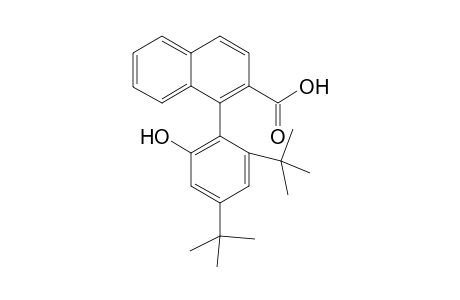 (M)-1-(2,4-Di-tert-butyl-6-hydroxyphenyl)-2-naphthoic acid