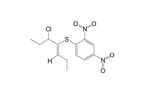 Z-5-CHLORO-3-HEPTEN-4-YL-2',4'-DINITROPHENYL-SULPHIDE