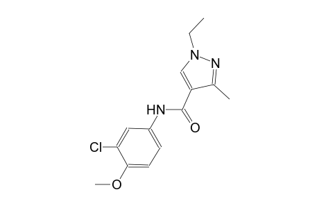 N-(3-chloro-4-methoxyphenyl)-1-ethyl-3-methyl-1H-pyrazole-4-carboxamide