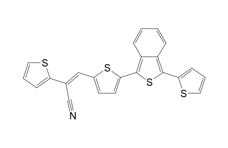 (E)-2-(2-thienyl)-3-[5-[3-(2-thienyl)-2-benzothiophen-1-yl]-2-thienyl]prop-2-enenitrile