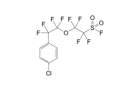 2-[2-(4-chlorophenyl)-1,1,2,2-tetrafluoro-ethoxy]-1,1,2,2-tetrafluoro-ethanesulfonyl fluoride
