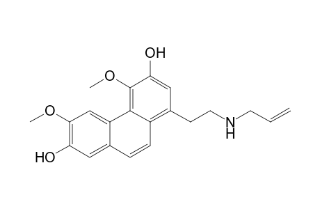 3,5-Dimethoxy-8-[2-(prop-2-enylamino)ethyl]phenanthrene-2,6-diol