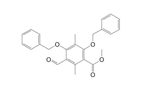 methyl 4,6-dibenzyloxy-3-formyl-2,5-dimethylbenzoate