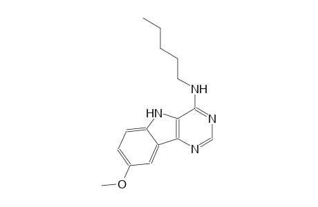 8-methoxy-N-pentyl-5H-pyrimido[5,4-b]indol-4-amine