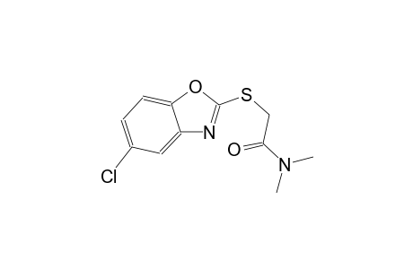 2-[(5-Chloro-1,3-benzoxazol-2-yl)sulfanyl]-N,N-dimethylacetamide
