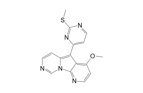 5-(2'-Methylthiopyrimidin-4-yl)-4-methoxypyrido[3',2':4,5]-pyrrolo[1,2-c]pyrimidine