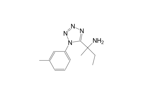 1H-tetrazole-5-methanamine, alpha-ethyl-alpha-methyl-1-(3-methylphenyl)-