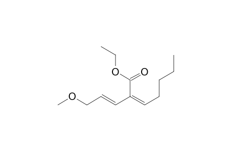(2E,4Z)-1-Methoxy-4-ethoxycarbonyl-2,4-nonadiene